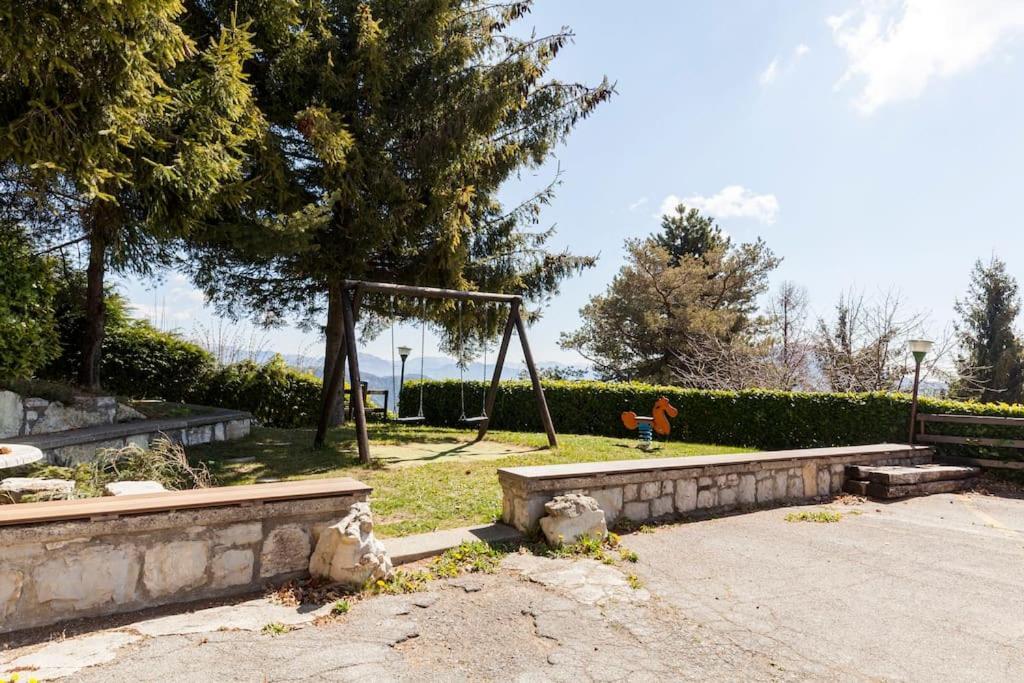 Apartament Panorama 1200, In The Heart Of The San Fermo Hills Adrara San Rocco Zewnętrze zdjęcie